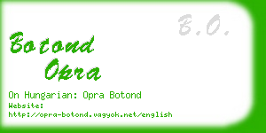 botond opra business card